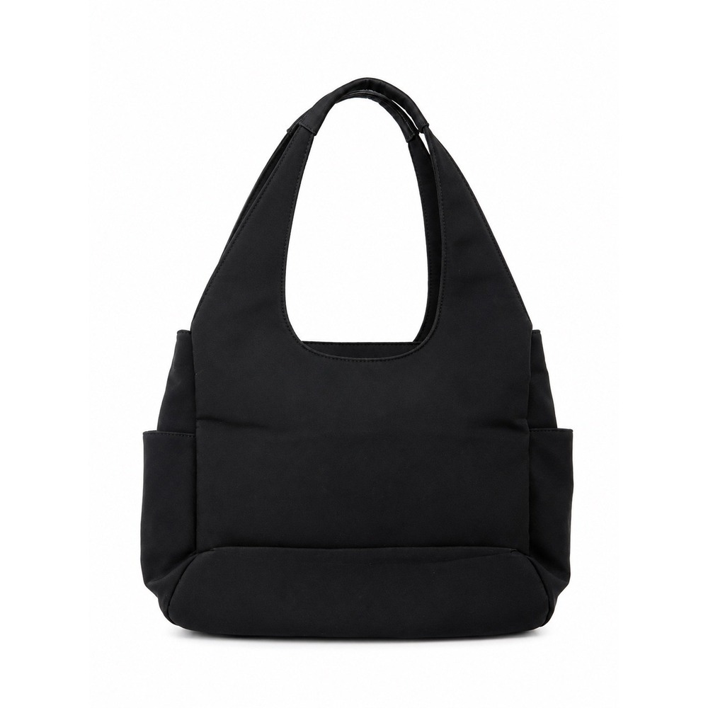 Hobo Chic Boho Vintage Y2K Black Nylon Medium Black Women's